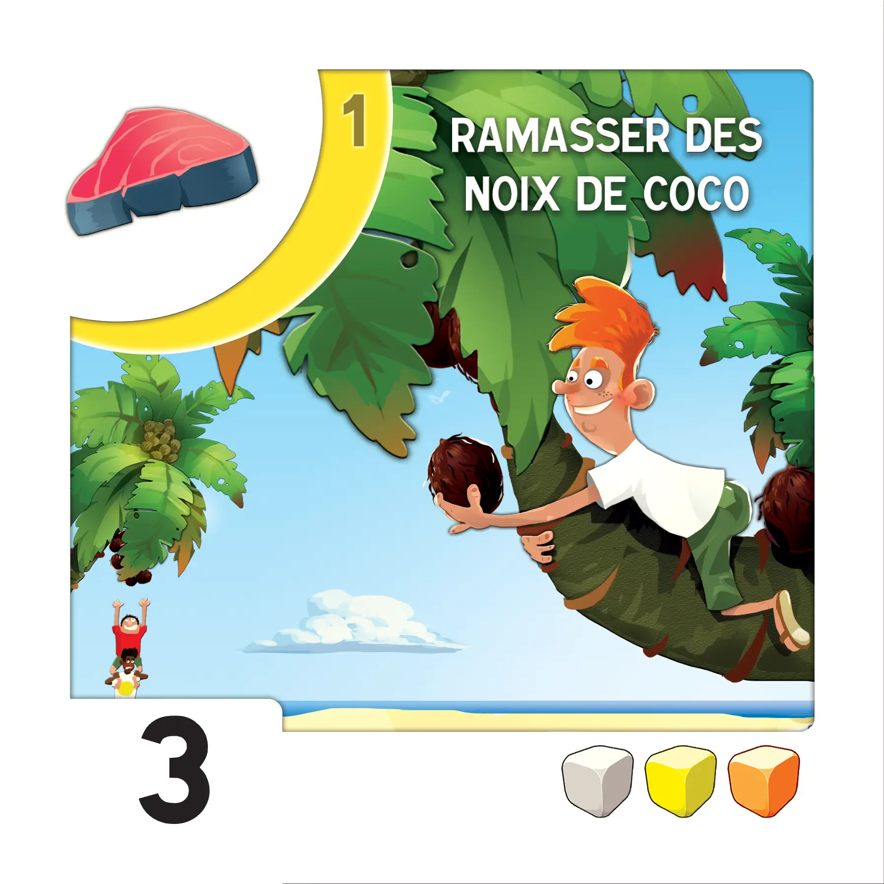 Ramasser des noix de coco
