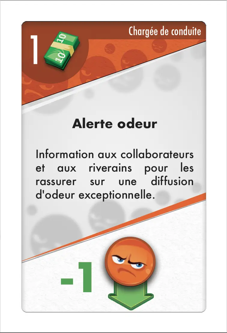 Carte Action du serious game sur mesure Planet' Storengy